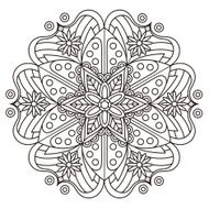 exquisite mandala pattern design