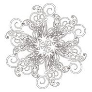 exquisite mandala pattern design N2