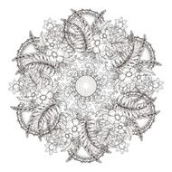 exquisite mandala pattern design N3