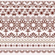 Design Border Doodle Elements Illustration N2