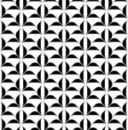 Black and white seamless pattern abstract background N36