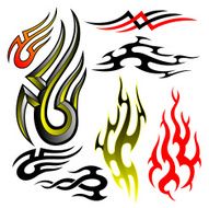 Tribal Lines Tattoo Patterns