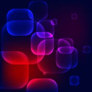 Abstract colorful bubble background