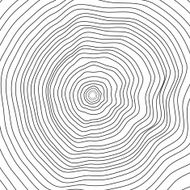 Conceptual background with tree-rings