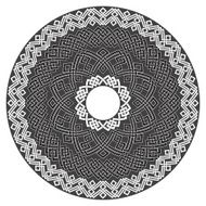 Mandala in esoteric style