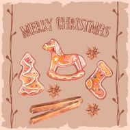 Christmas vector illustration N35