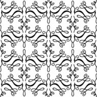 Seamless with vintage floral pattern N25
