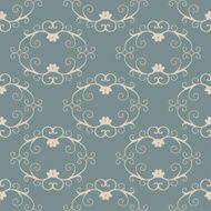 Seamless with vintage floral pattern N27