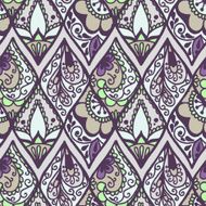 Seamless with vintage floral pattern N38