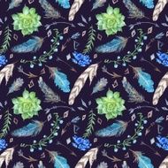 Tribal Forest Pattern