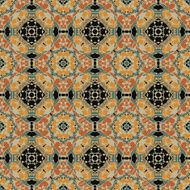 Seamless pattern with multicolor abstract motives N2