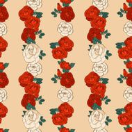 Seamless pattern with roses N52