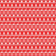 Red Christmas pattern