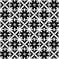 Black and white seamless pattern abstract background N40