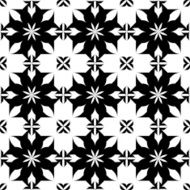 Black and white seamless pattern abstract background N41