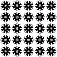 Black and white seamless pattern abstract background N45