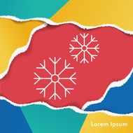 snowflake line icon N2