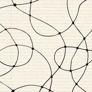 Curves of a sheet lined paper N2