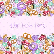 Croissant cake icecream placeholder text