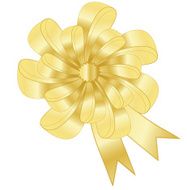 Golden bow
