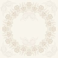 Invitation anniversary card with label for your personalized text N2