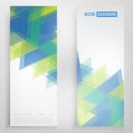 Vector banners and triangles N5