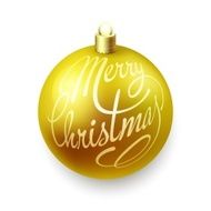 Christmas balls on white background N2
