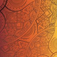 East ornament Mandala