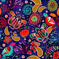 Seamless ethnic pattern N45