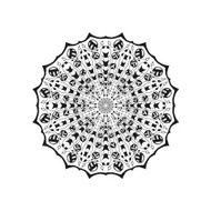 Mandala Ethnic abstract decorative elements
