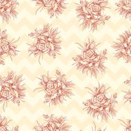 Vintage floral seamless pattern N23