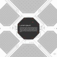 Futuristic graphic user interface N3