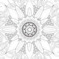 exquisite mandala pattern design N7
