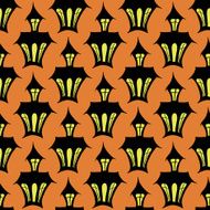 Seamless halloween house backgrounds