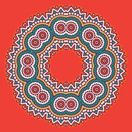 circular ornament N6