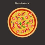 Pizza mexican