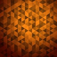Abstract background of color triangles Place your content