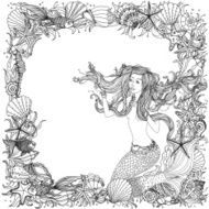 Pattern for coloring book N19