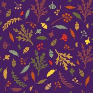 Pattern of leaves and plants N2