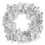 Pattern for coloring book N22