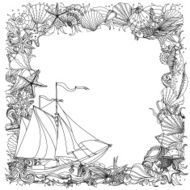 Pattern for coloring book N27