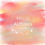 Light love orange yellow vintage pastel background with circle