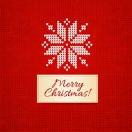 Christmas knitting background N2