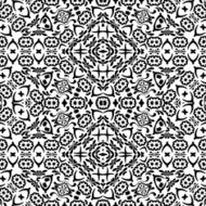 Abstract seamless outline pattern N33