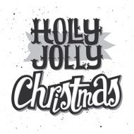 Christmas card Hand lettering Decorative pattern N2
