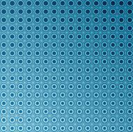blue circular abstract tiled background