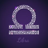 Diamond zodiac Libra