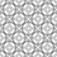 Black and white seamless pattern modern stylish N8