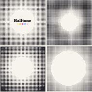 Grunge halftone background N2