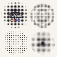 Grunge halftone background N3